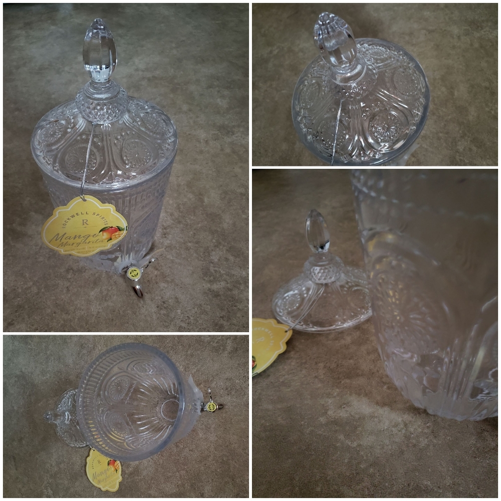 Glass Beverage Dispenser